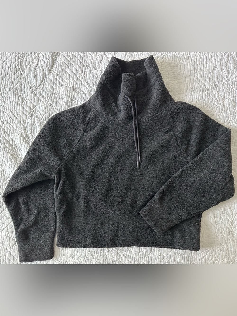 Old Navy Grey Mock Neck Cozy Pullover Sweater